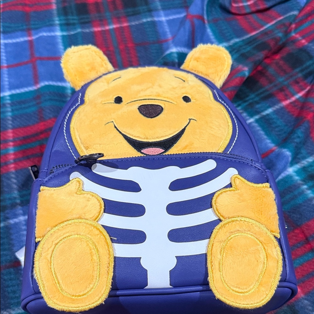 NWT Winnie the Pooh Skeleton Cosplay Loungefly